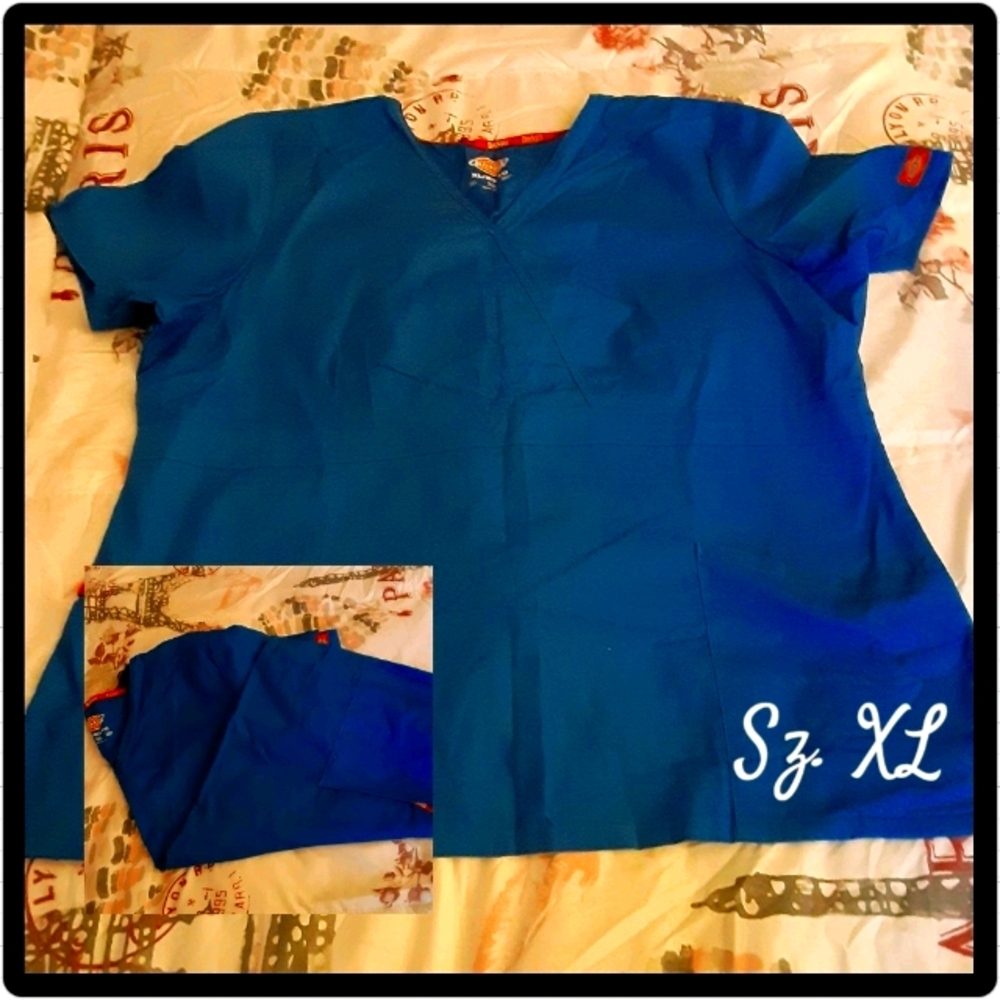 "Sheroes" Dickies Medical Scrubs Top